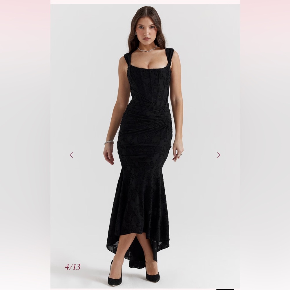 House of CB Cesca Dress Black